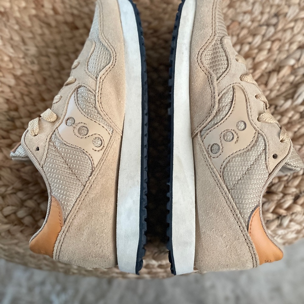 Saucony Beige and Tan Athletic Shoes - Picture 4 of 7